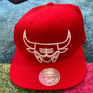 Chicago Bulls fitted hat.